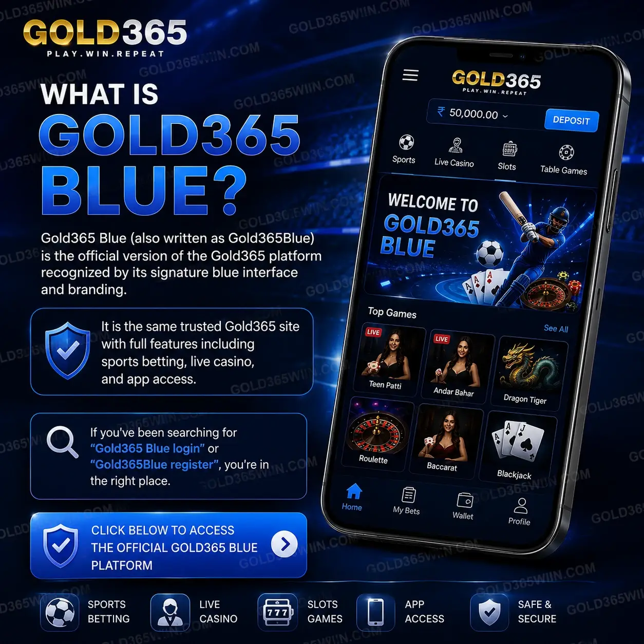 Gold365 Blue
